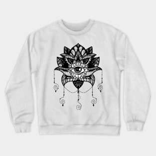 Lotus Meditation Crewneck Sweatshirt